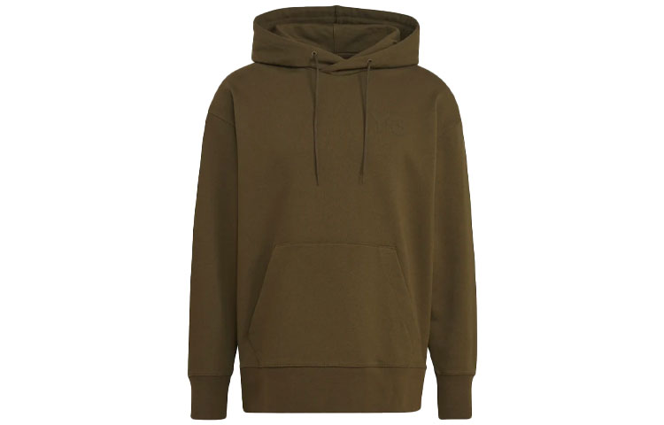 Y-3 SS21 Logo Pullover Hoodie Green GV4201
