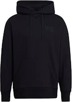 Y-3 SS21 Loose Fit Black Logo Hoodie GV4198 Y-3 SS21 Loose Fit Black Logo Hoodie GV4198