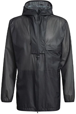 Y-3 SS21 Nylon Waterproof Hooded Jacket Black GV6086 Order Y-3 SS21 Nylon Waterproof Hooded Jacket Black GV6086