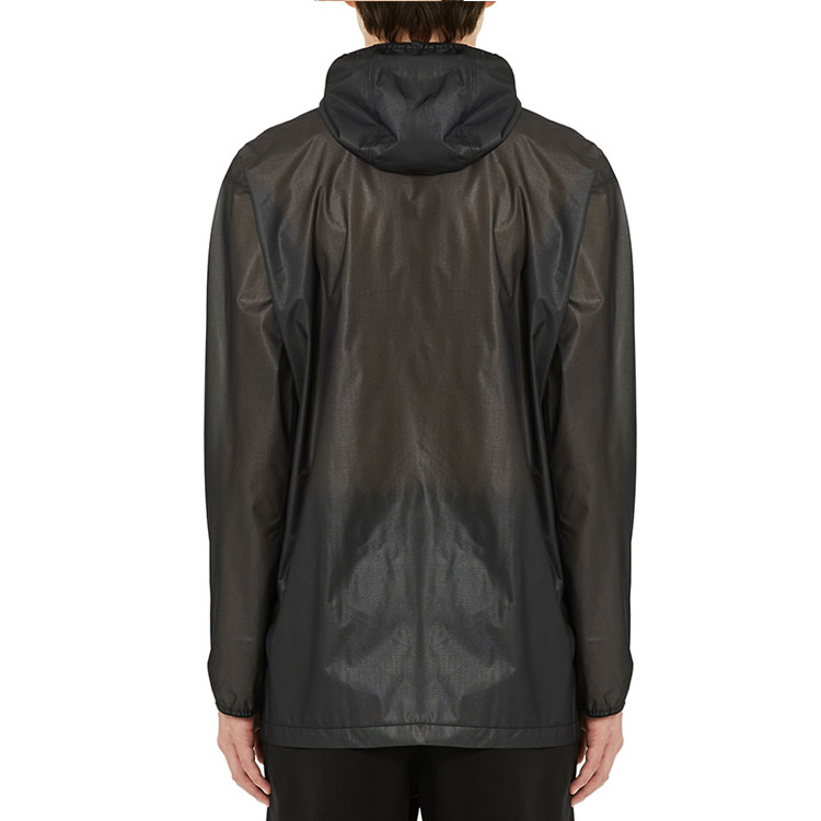 Details for Y-3 SS21 Nylon Waterproof Hooded Jacket Black GV6086