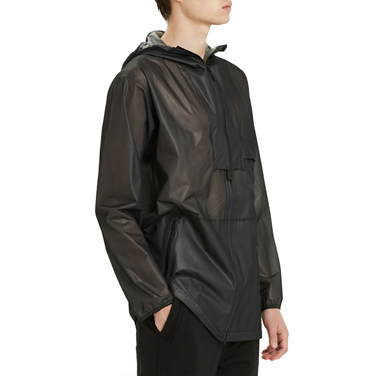 Sizing Y-3 SS21 Nylon Waterproof Hooded Jacket Black GV6086