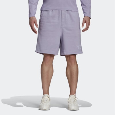 Y-3 SS21 Solid Color Lavender Sports Shorts GV4155 Lookbook Y-3 SS21 Solid Color Lavender Sports Shorts GV4155