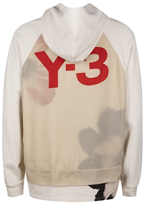Y-3 SS21 ホワイトフーディー バックロゴプリント入り. GV6090 Lookbook Y-3 SS21 ホワイトフーディー バックロゴプリント入り. GV6090