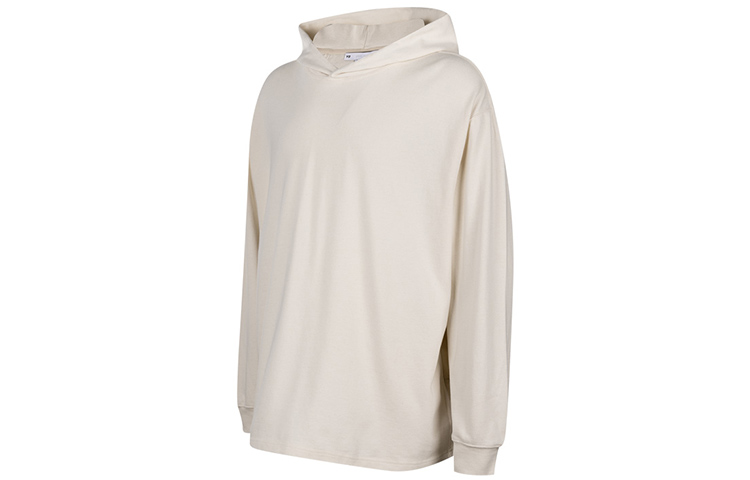 Shop Y-3 SS21 ホワイトフーディー バックロゴプリント入り. GV6090