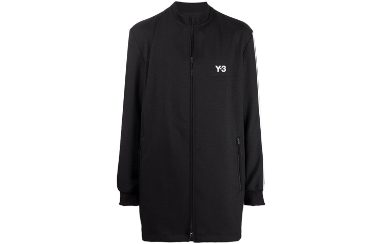 Order Y-3 SS22 미들 렝스 스포츠 자켓 블랙 HG6076