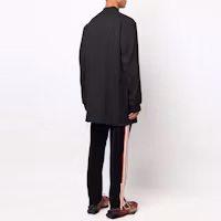 Shop Y-3 SS22 中長款運動夾克 黑色 HG6076