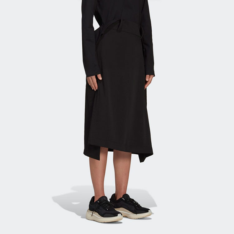 Lookbook Y-3 SS22 Asymmetric Midi Skirt Solid Black HG8667