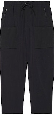 Y-3 SS22 Black Solid Color Casual Workwear Pants HG8597 Order Y-3 SS22 Black Solid Color Casual Workwear Pants HG8597