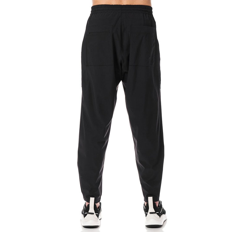 Purchase Y-3 SS22 Black Solid Color Casual Workwear Pants HG8597