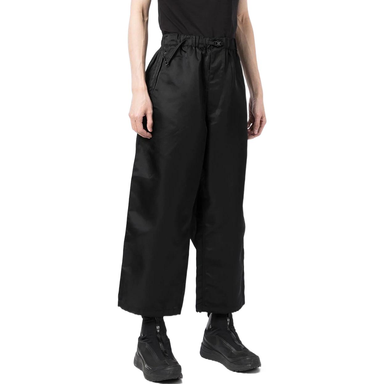Purchase Y-3 SS22 扣環細節直筒休閒長褲 黑色 男款 HB3436
