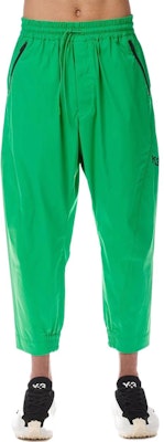 Y-3 SS22 Green Tapered Ankle-Length Logo Sweatpants HG6102 Shop Y-3 SS22 Green Tapered Ankle-Length Logo Sweatpants HG6102