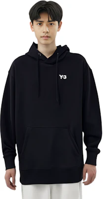 Y-3 SS22 Logo Cetakan Baju Hitam Sweatshirt Fesyen. HG8800 Purchase Y-3 SS22 Logo Cetakan Baju Hitam Sweatshirt Fesyen. HG8800