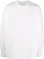 Y-3 SS22 Logo Print Crewneck Sweatshirt White (). HG8798 Y-3 SS22 Logo Print Crewneck Sweatshirt White (). HG8798