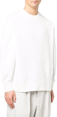 Y-3 SS22 ロゴプリント クルーネック スウェットシャツ ホワイト HG8798 Purchase Y-3 SS22 ロゴプリント クルーネック スウェットシャツ ホワイト HG8798