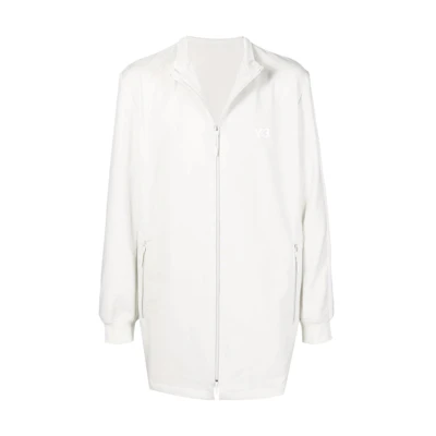 Y-3 SS22 Logo Print Long Sleeve Jacket White - HG6077
