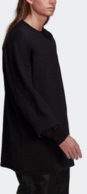 Y-3 SS22 Logo Print Striped Long Sleeve Unisex T-Shirt Black. HG6073 Sizing Y-3 SS22 Logo Print Striped Long Sleeve Unisex T-Shirt Black. HG6073