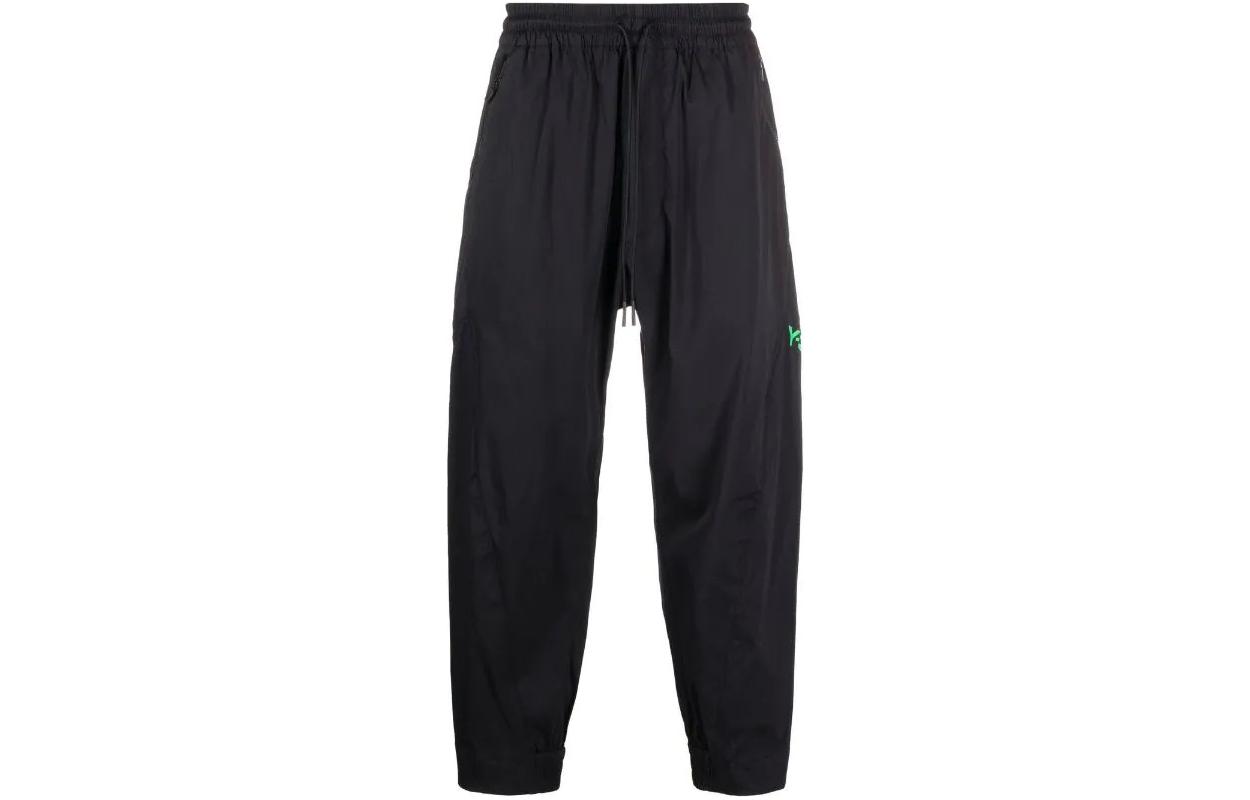 Order Y-3 SS22 Logo Print Tapered Sweatpants Black - Fall Collection HG6101