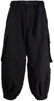 Y-3 SS22 Loose Fit Lantern Cargo Pants Black HG6078 Y-3 SS22 Loose Fit Lantern Cargo Pants Black HG6078