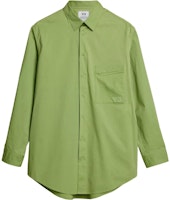 Y-3 SS22 Oversized Long-Sleeve Shirt Green HG6202 Y-3 SS22 Oversized Long-Sleeve Shirt Green HG6202