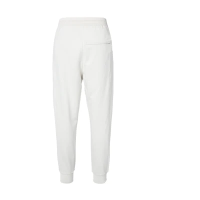 Y-3 SS22 Side Zipper Drawstring Jogger Sweatpants White Mens HG6205
