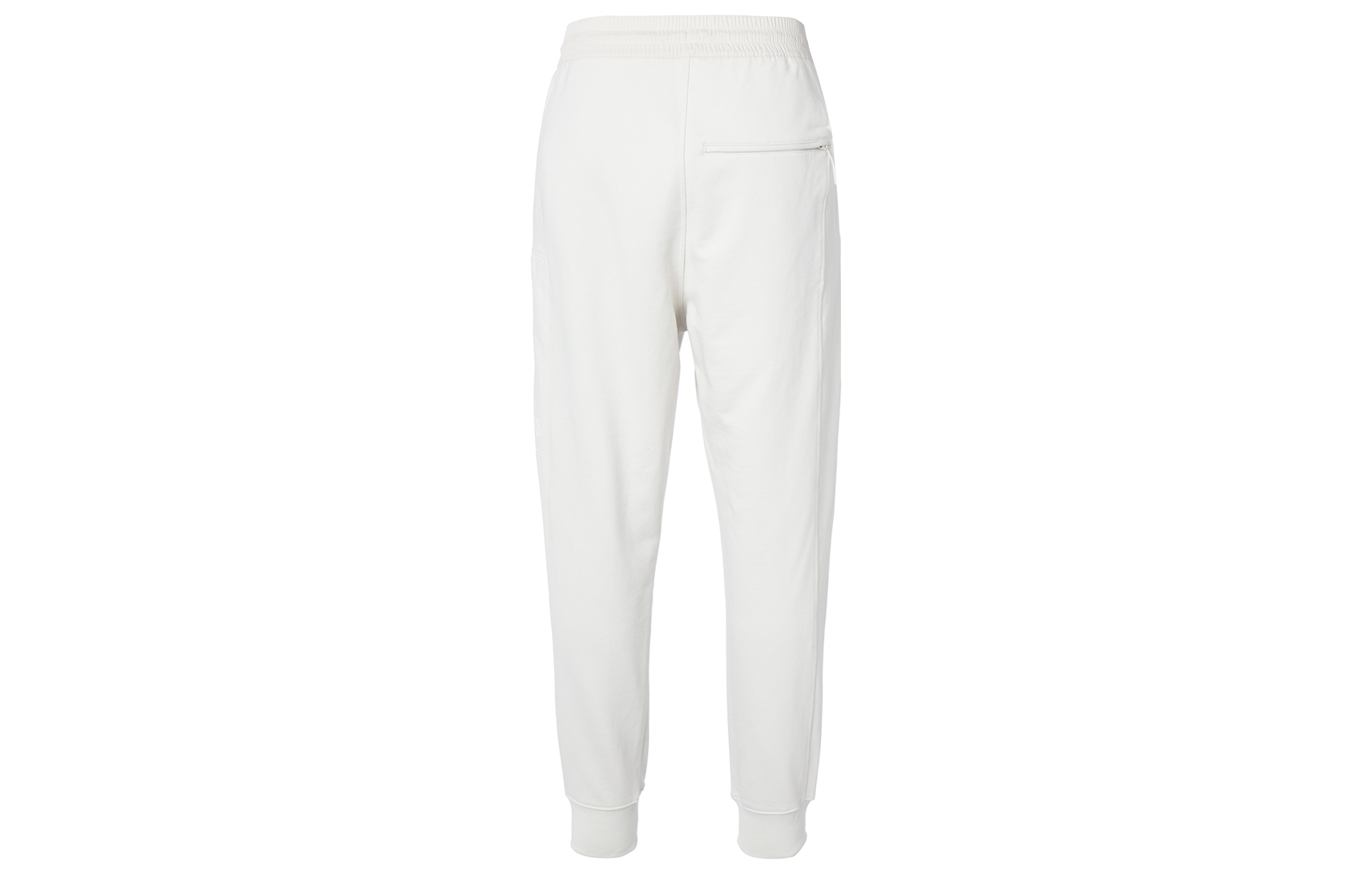 Order Y-3 SS22 Side Zipper Drawstring Jogger Sweatpants White Mens HG6205