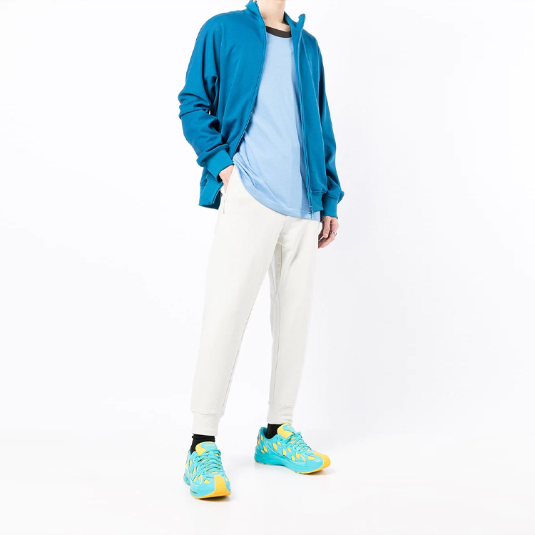 Purchase Y-3 SS22 Side Zipper Drawstring Jogger Sweatpants White Mens HG6205