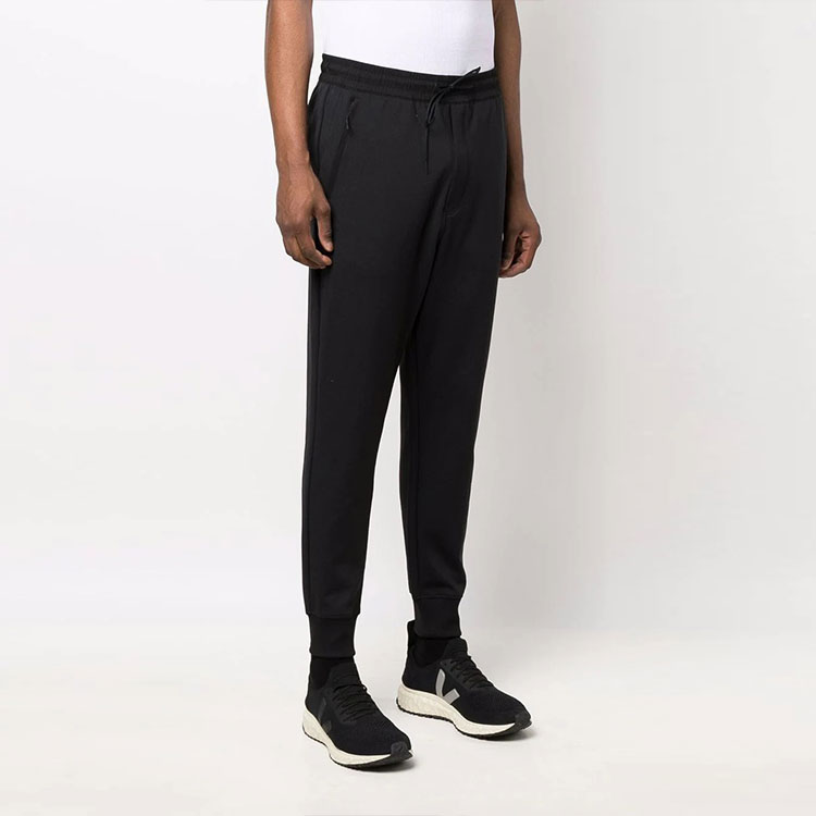 Shop Y-3 SS22 Slim Tapered Track Pants Black HG8608BLACK