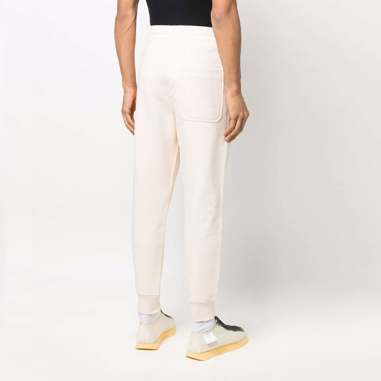 Shop Y-3 SS22 솔리드 컬러 드로스트링 조거 스웨트팬츠 오프화이트 HG6213