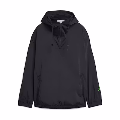 Y-3 SS22 Solid Color Half-Zip Hoodie Black HG6099