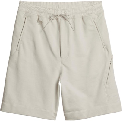 Y-3 SS22 Solid Color Rolled Hem Casual Shorts White HG6206 Order Y-3 SS22 Solid Color Rolled Hem Casual Shorts White HG6206