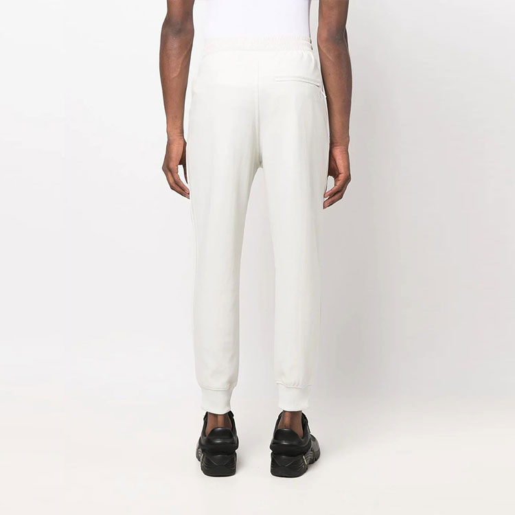 Shop Y-3 SS22 白色抽繩運動長褲 HG6182