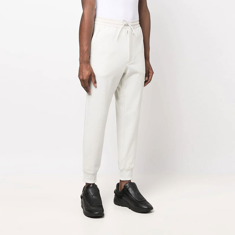 Purchase Y-3 SS22 白色抽繩運動長褲 HG6182
