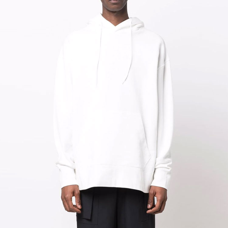 Purchase Y-3 SS22 Hoodie Putih Logo Print Unisex Pullover Sweatshirt HG8801