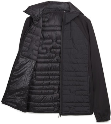 Y-3 SS23 Jaket Kasual Hoodie High-Neck Hitam Polos. HM9344 Order Y-3 SS23 Jaket Kasual Hoodie High-Neck Hitam Polos. HM9344