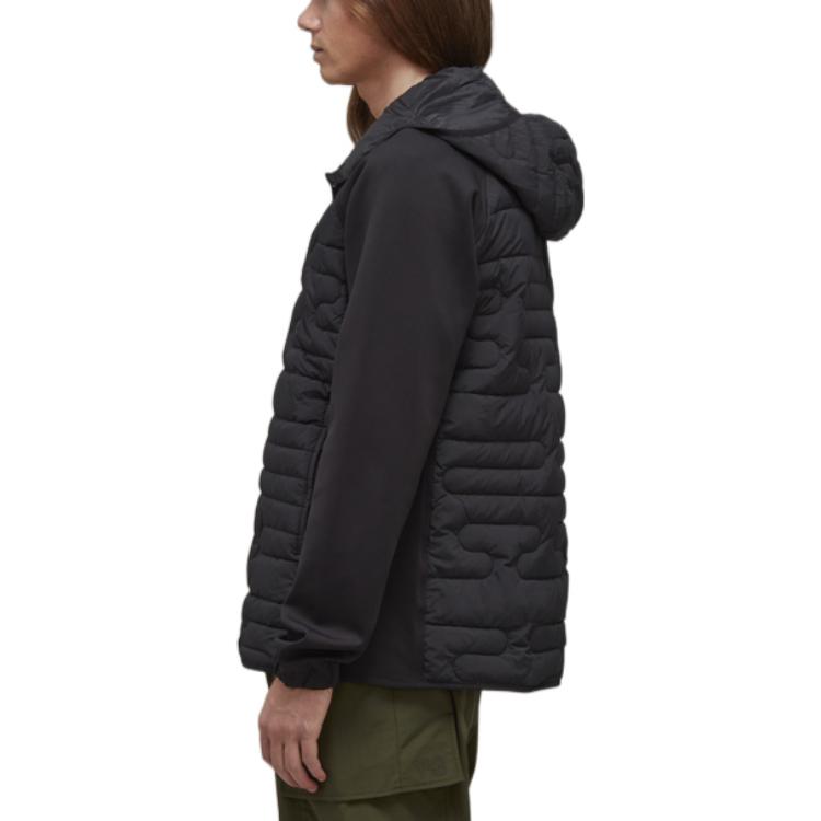 Purchase Y-3 SS23 Jaket Kasual Hoodie High-Neck Hitam Polos. HM9344