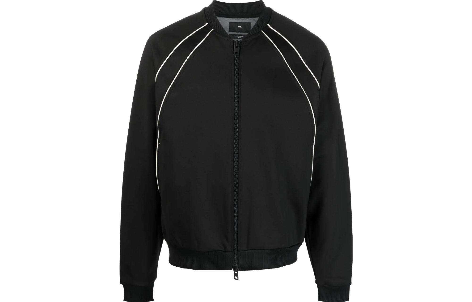 Order Y-3 SS23 コントラストステッチ ジップジャケット オブシディアンブラック. H63063