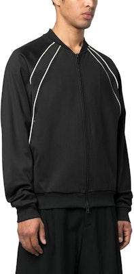 Y-3 SS23 コントラストステッチ ジップジャケット オブシディアンブラック. H63063 Purchase Y-3 SS23 コントラストステッチ ジップジャケット オブシディアンブラック. H63063