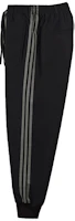 Order Y-3 SS23 Seluar Panjang Hitam String Pinggang Warna Solid. IB0387