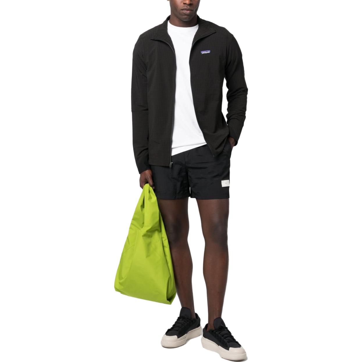 Lookbook Y-3 SS23 Black Logo Print Shorts H63017