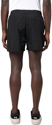 Y-3 SS23 Black Logo Print Shorts H63017 Shop Y-3 SS23 Black Logo Print Shorts H63017