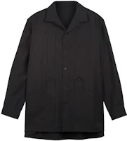 Y-3 SS23 Cotton Blend Solid Shirt-Style Jacket H63085 Y-3 SS23 Cotton Blend Solid Shirt-Style Jacket H63085