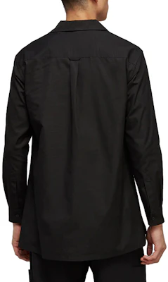 Y-3 SS23 Cotton Blend Solid Shirt-Style Jacket H63085 Shop Y-3 SS23 Cotton Blend Solid Shirt-Style Jacket H63085