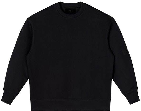 y-3-ss-23-ft-crew-sweat-minimalist-black-terry-pullover-sweatshirt-h44783