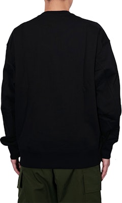 Y-3 SS23 FT Crew Sweat Minimalis Hitam Terry Pullover Sweatshirt H44783 Shop Y-3 SS23 FT Crew Sweat Minimalis Hitam Terry Pullover Sweatshirt H44783