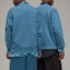 Shop Y-3 SS23 蓝色男女款长袖圆领卫衣 IB4799