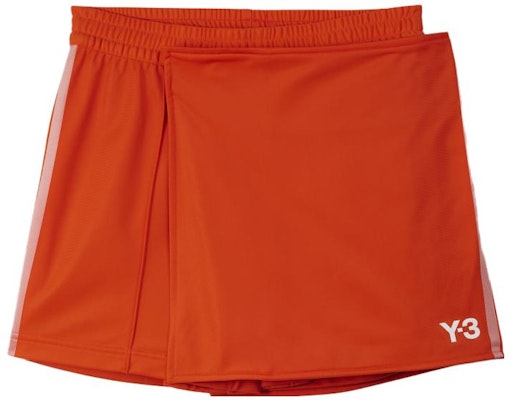 Y-3 SS23 Rok Pendek Oranye dengan Cetak Huruf IA1427 Order Y-3 SS23 Rok Pendek Oranye dengan Cetak Huruf IA1427