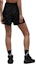 Shop Y-3 SS23 Logo Striped Print Black Short Skort H63068