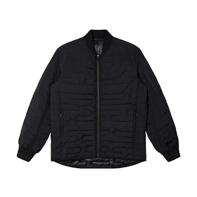 Y-3 SS23 Quilted Cotton Jacket Black HM9343