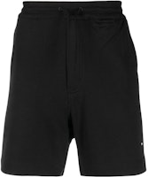 Y-3 SS23 Solid Color High-Waist Elastic Casual Shorts Black H44784 Y-3 SS23 Solid Color High-Waist Elastic Casual Shorts Black H44784