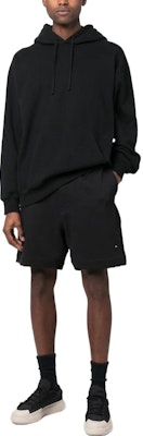Y-3 SS23 Solid Color High-Waist Elastic Casual Shorts Black H44784 Lookbook Y-3 SS23 Solid Color High-Waist Elastic Casual Shorts Black H44784